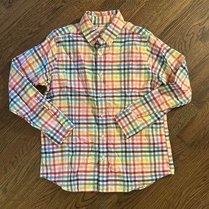 Boys Lands End Oxford Shirt (10/12)